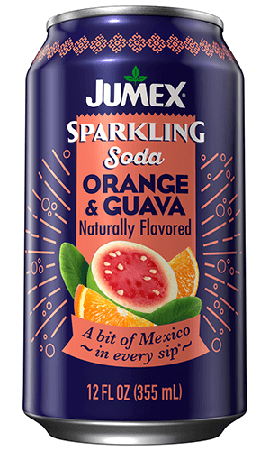 Jumex Sparkling Soda - Orange & Guava